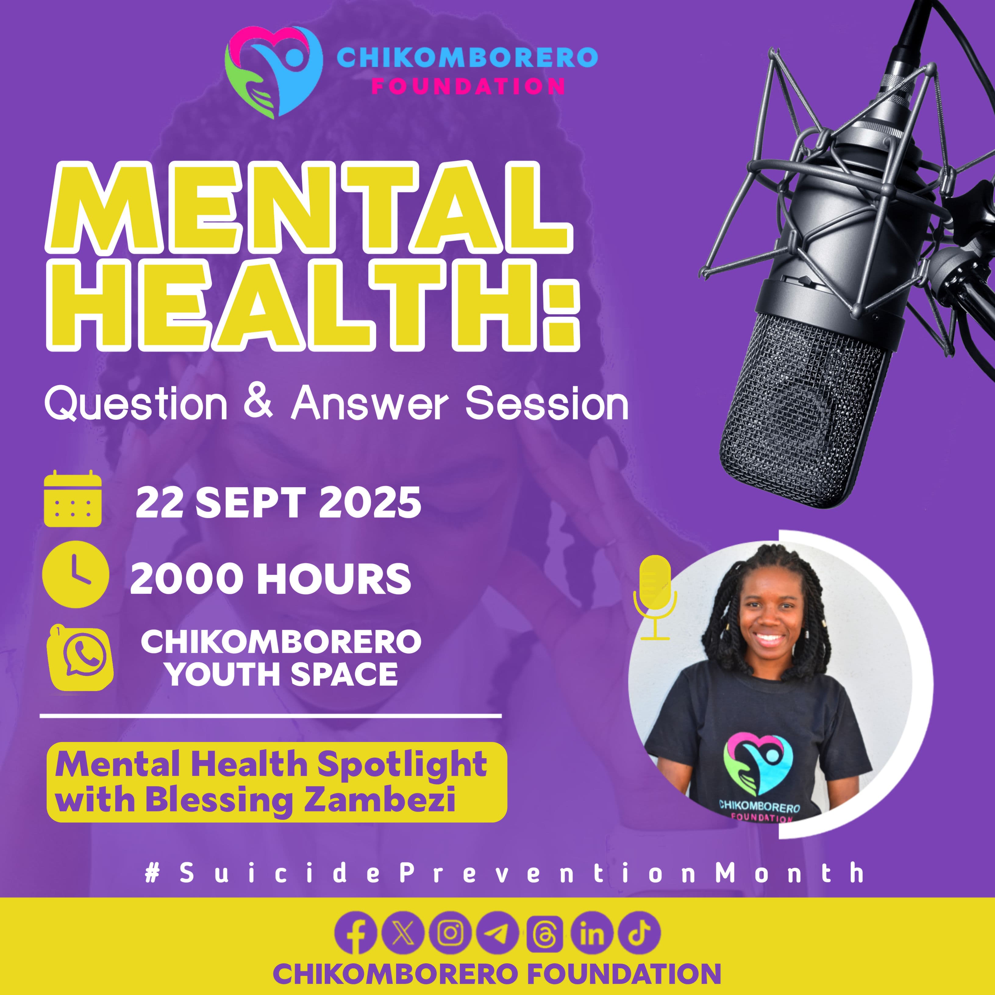 From Surviving to Living: A Mental Health Spotlight with Chikomborero Foundation